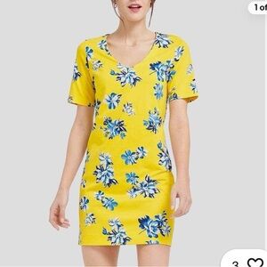 Draper James Summerall Hillsboro Floral T dress, Large